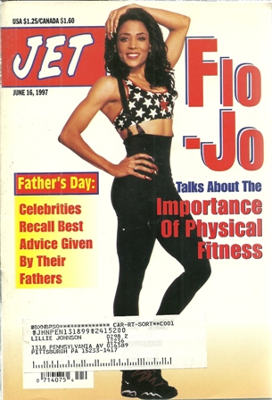 Jet Magazine,June 16,1997 Vol.93,No.4 FLO-JO
