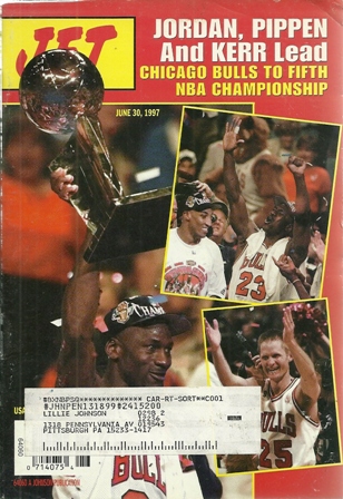 Jet Magazine,June 30,1997 Vol.93,No.6 Chi.Bulls