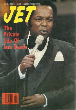 Jet Magazine,Jan. 3,1980 Vol.57,No.16 Lou Rawls