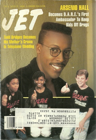 Jet Magazine,Feb.4, 1991 Vol.79,No.16 Arsenio Hall