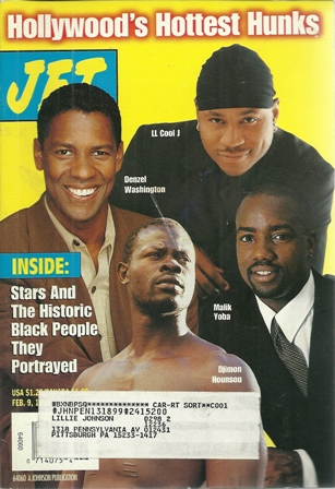 Jet Magazine,Feb.9, 1998 Vol.93,No.11 Hottest Hunks