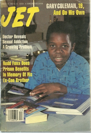 Jet Magazine,March.30, 1987 Vol.72,No.1 Gary Coleman