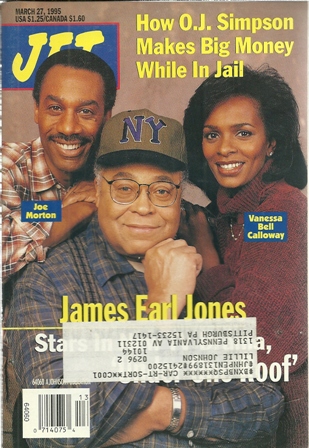 Jet Magazine,March.27, 1995 Vol.87,No.20 JamesEarlJones Jet Magazine,March.27, 1995 Vol.87,No.20 JamesEarlJones