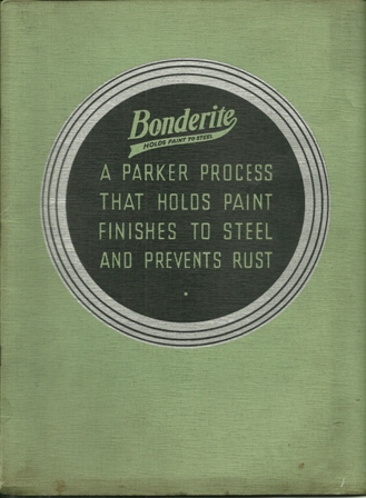 Bonderite Brochure for Paints1940's