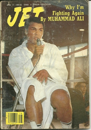 Jet Magazine April 17,,1980 Vol.58,No 5 Muhammad Ali