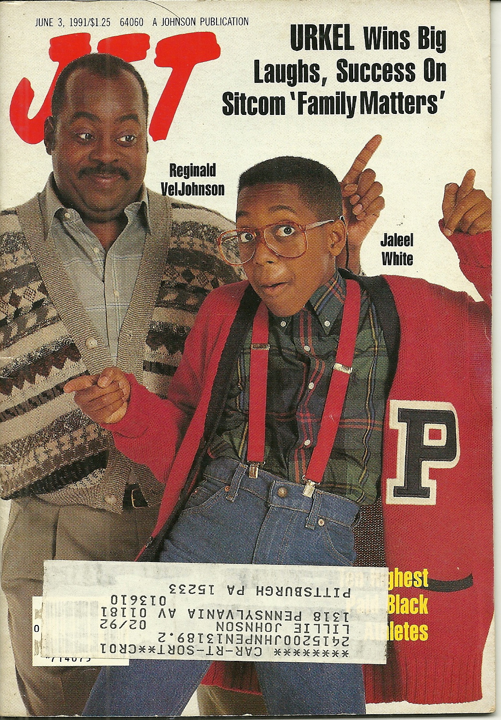 Jet Magazine June 3,,1991Vol.80,No 7 URKEL (click to enlarge)