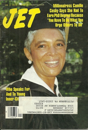 Jet Magazine June 15,1992 Vol.82,No 8 CAMILLE COSBY