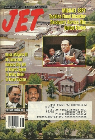 Jet Magazine Aug 2,1993 Vol.84,No 14 MICHAEL ESPY