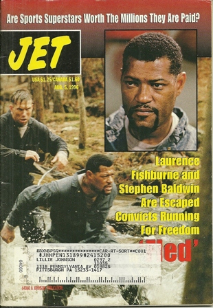 Jet Magazine Aug 5,1996 Vol.90,No 12 LAUR. FISHBURNE