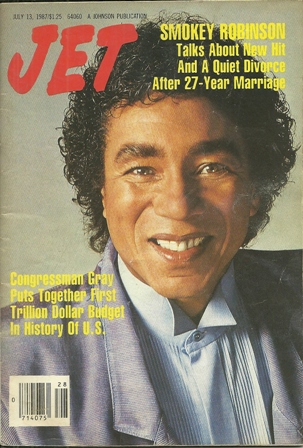 Jet Magazine July 13,1987 Vol.72,No 16 SMOKEY ROBINSON