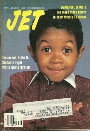 Jet Magazine Sep 24,1984 Vol.67,No 3 EMMANUEL LEWIS