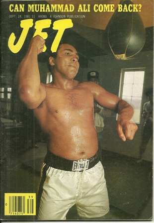 Jet Magazine Sep 24,1981 Vol.61,No 2 MUHAMMAD ALI