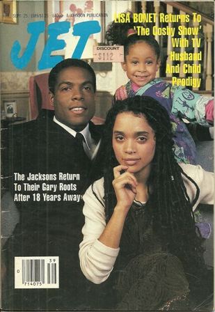 Jet Magazine Sep 25,1989 Vol.76,No 25 LISA BONET