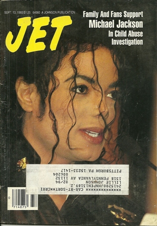 Jet Magazine Sep 13,1993 Vol.84,No 20 MICHAEL JACKSON
