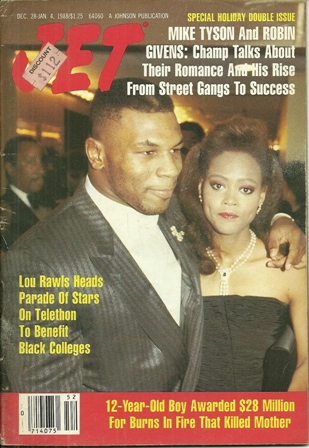 Jet Magazine Dec 28/JAN 4 1988 Vol.73,No 14 MIKE TYSON