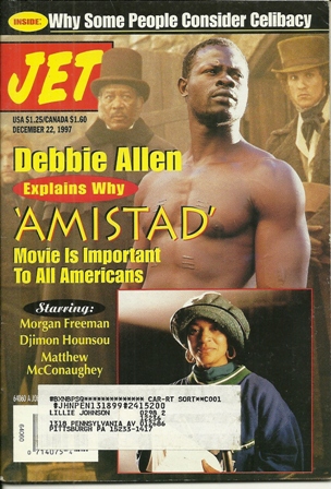 Jet Magazine Dec 22,1997 Vol.93,No 5 AMISTAD Jet Magazine Dec 22,1997 Vol.93,No 5 AMISTAD