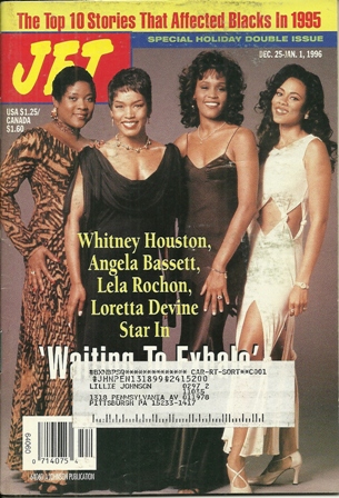 Jet Magazine Dec 25/JAN 1 1996 Vol.89,No 7 WHITNEY/ANGE Jet Magazine Dec 25/JAN 1 1996 Vol.89,No 7 WHITNEY/ANGE
