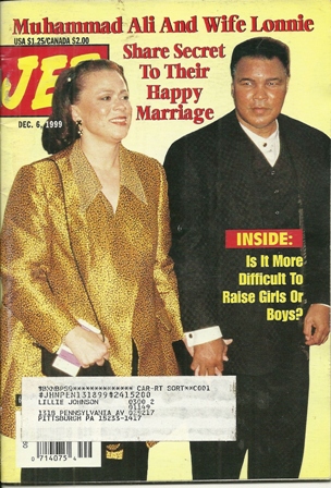Jet Magazine Dec 6,1999 Vol.97,No 1MUHAMMAD ALI Jet Magazine Dec 6,1999 Vol.97,No 1MUHAMMAD ALI