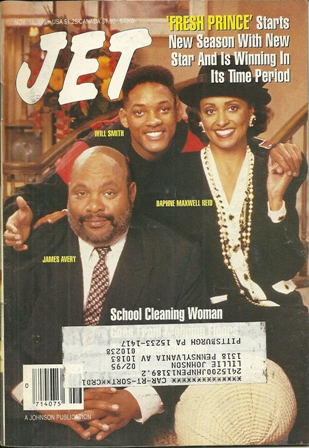 Jet Magazine Nov 15,1993Vol.85,No 3 FRESH PRINCE
