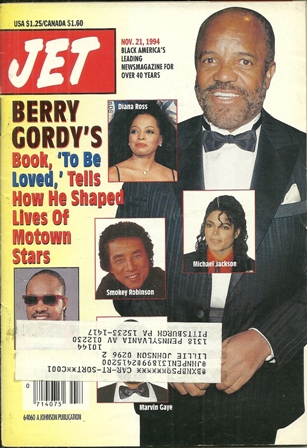 Jet Magazine Nov 21,1994Vol.87,No 3 BERRY GORDY