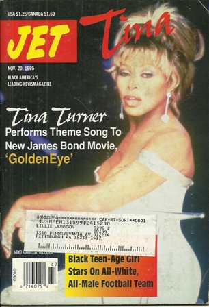 Jet Magazine Nov 20,1995 Vol.89,No 2 TINA TURNER Jet Magazine Nov 20,1995 Vol.89,No 2 TINA TURNER