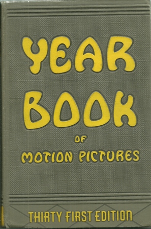 YEAR BOOK OF MOTION PICTURES 31ST ED.1949