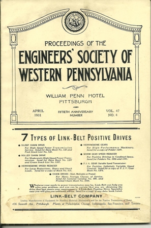 ENGINEERS' SOCIETY OF WESTERN PA PROCEEDINGS    4/31