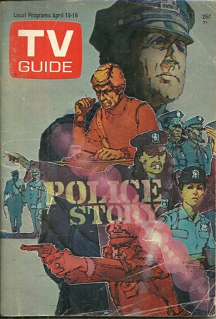 TV GUIDE APRIL 10-16,1976 POLICE STORY