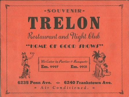 SOUVENIR PHOTO FROM THE TRELON,PITTSBURGH,1940''S