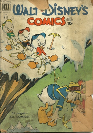 WALT DISNEY'S COMICS,DONALD DUCK, MAY,1951