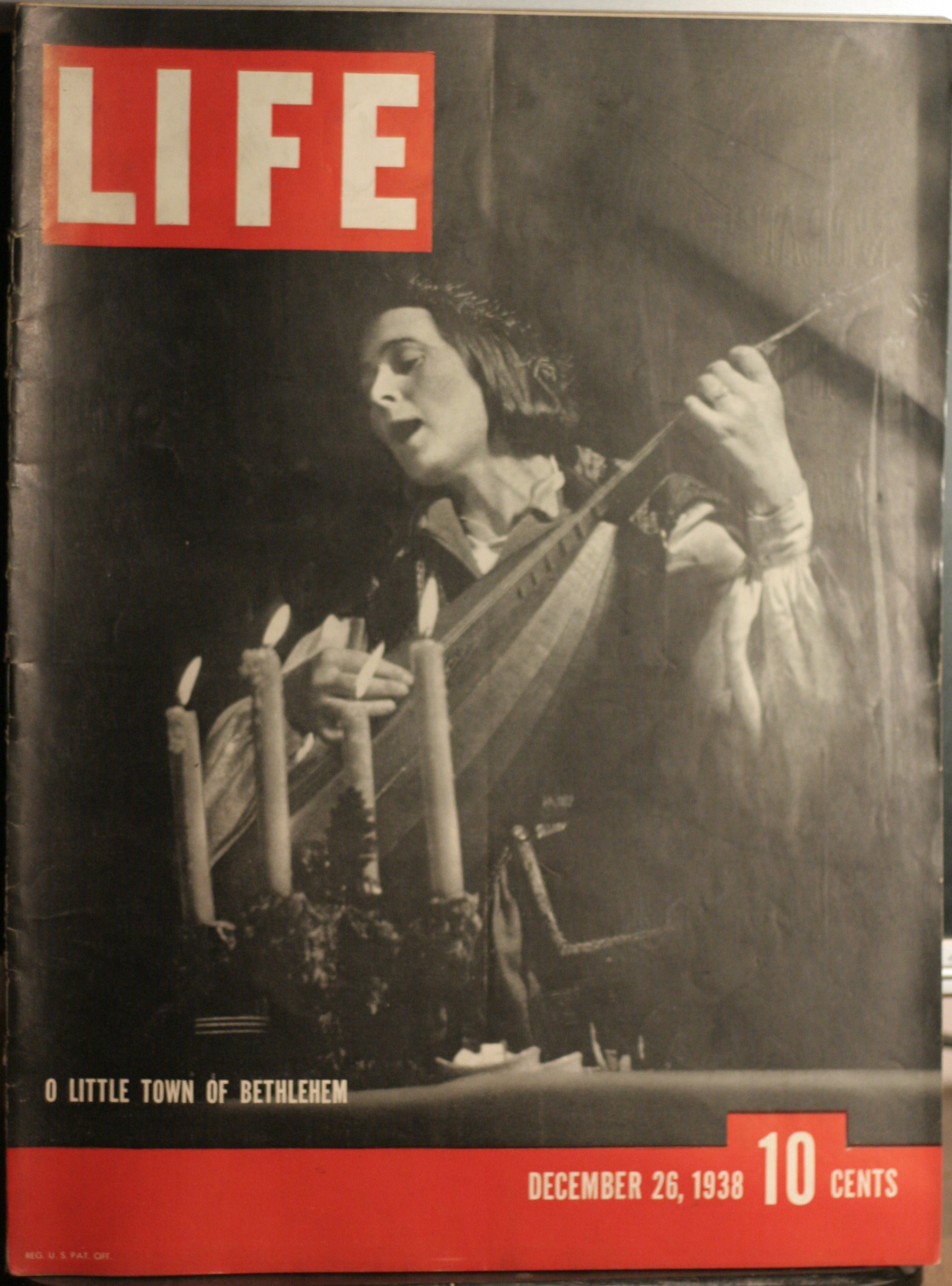 LIFE MAGAZINE DECEMBER 26,1938 BETHLEHEM COVER (click to enlarge)