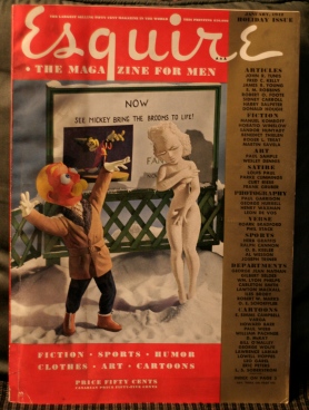 ESQUIRE MAGAZINE, JANUARY,1942 HOLIDAY ISSUE