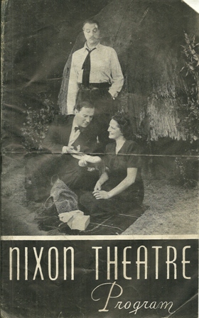 NIXON THEATRE PROGRAM "KISS AND TELL" MARCH.1945