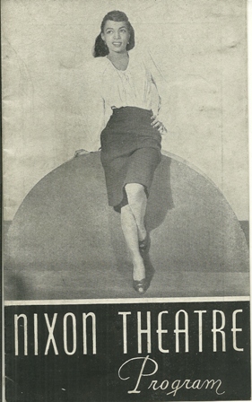NIXON THEATRE PROGRAM NIXON THEATRE PROGRAM "I REMEMBER MAMA" SEPT..30,1946
