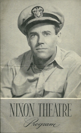 NIXON THEATRE PROGRAM "MISTER ROBERTS" JAN..22,1951