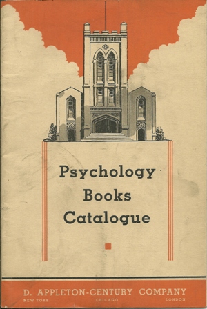 PSYCHOLOGY BOOKS CATALOGUE,APPLETON,1940'S