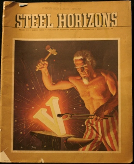 STEEL HORIZONS MAGAZINE, ALLEGHENY LUDLUM 1944