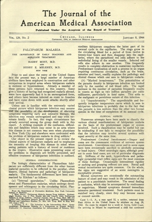 JOURNAL OF THE AMERICAN MEDICAL ASSOC. JAN. 1944