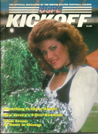USFL KICKOFF MAGAZINE 1984 VOLUME II,ISSUE 9 USFL KICKOFF MAGAZINE 1984 VOLUME II,ISSUE 9