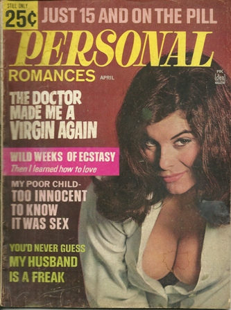 PERSONAL ROMANCES MAG. APRIL,1968