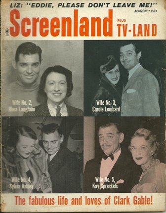 SCREENLAND MAGAZINE MARCH,1961 SCREENLAND MAGAZINE MARCH,1961