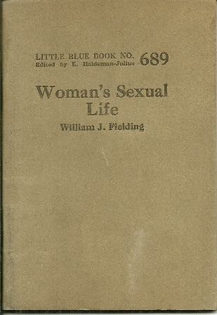 WOMAN'S SEXUAL LIFE,WILLIAM FIELDING 1925