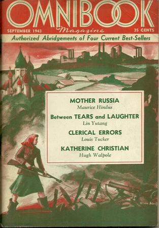 OMNIBOOK MAG, SEPTEMBER,,1943 BEST SELLER ABRIDGEMENTS OMNIBOOK MAG, SEPTEMBER,,1943 BEST SELLER ABRIDGEMENTS