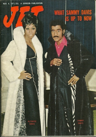 Jet Magazine Nov 4,1971 Vol.XLI,No 6 SAMMY DAVIS JR.