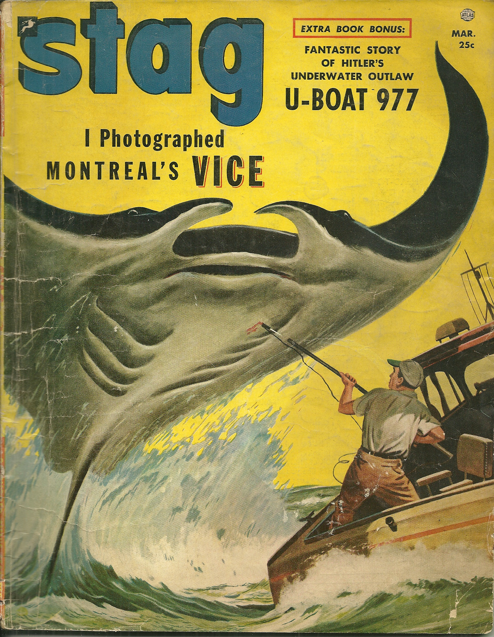 STAG MAGAZINE,MARCH,1954 (click to enlarge)