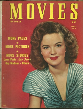 MOVIES MAGAZINE OCTOBER,1947 SHIRLEY TEMPLE