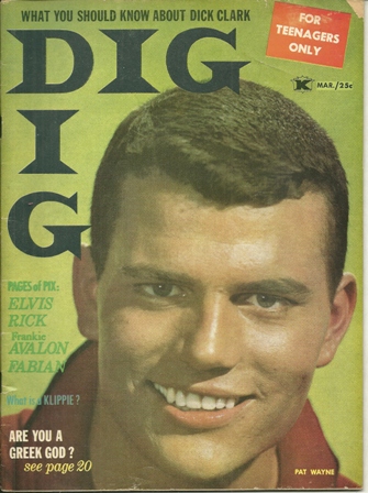 DIG MAGAZINE,TEENAGERS ONLY MAY,1959