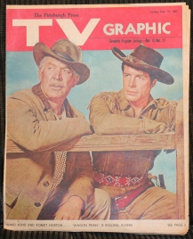 TV GRAPHIC, PGH PRESS DEC. 15,1957 WAGON TRAIN