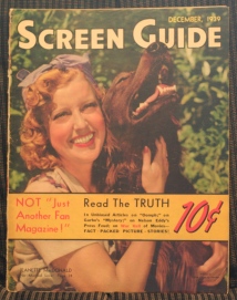 SCREEN GUIDE MAG, DEC.,1939 JEANETTE MACDONALD