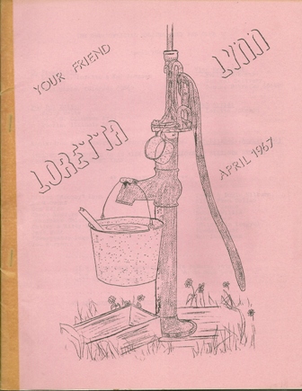 LORETTA LYNN INTERNATIONAL FAN CLUB, APRIL,1967